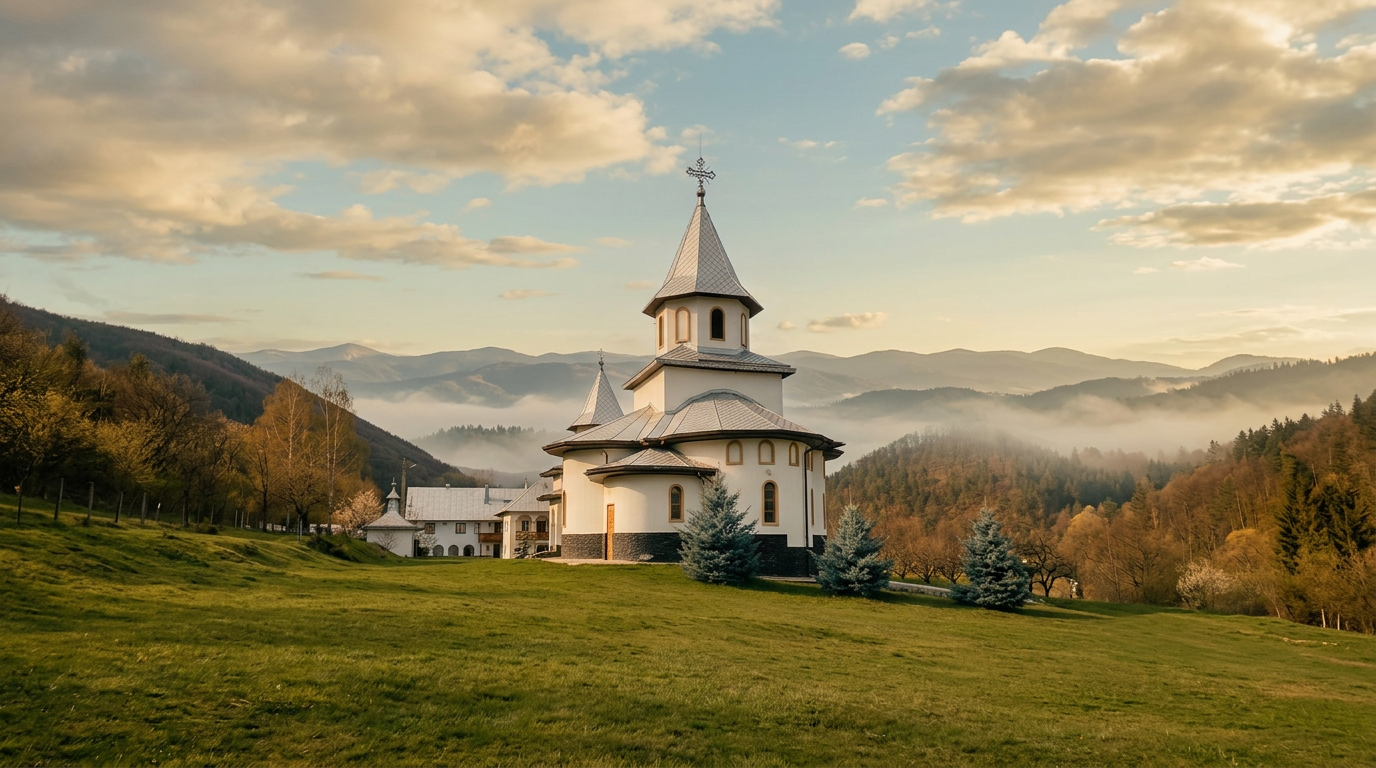Mănăstirea Sfânta Treime Orlat la poalele Munților Cindrelului